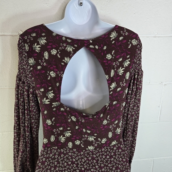 Free People Love Story Floral Long Sleeve Maxi Dress - Picture 10 of 14